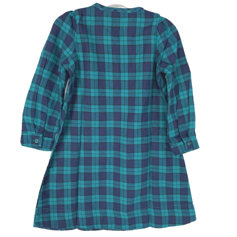 PETITE PLUME New Girls 2T Highland TartanFlannel Beatrice Nightgown Sleep Pajama